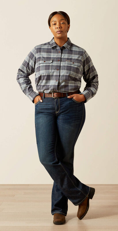 Rebar DuraStretch Flannel Tunic Full Plus